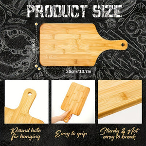 The Perfect Addition to Your Kitchen: Household Bamboo Pizza Board Cutting Board