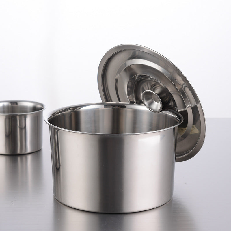 Stainless Steel Kitchenware Non-magnetic Stock Pot Seasoning Seasoning Box