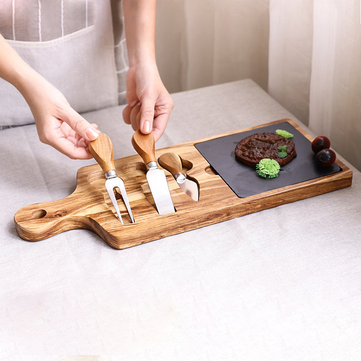Kitchen Cutting Board Set For Meat Cheese And Party Serving