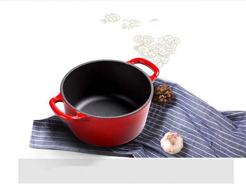 Enamel Cast Iron Universal Stock Stew Pot