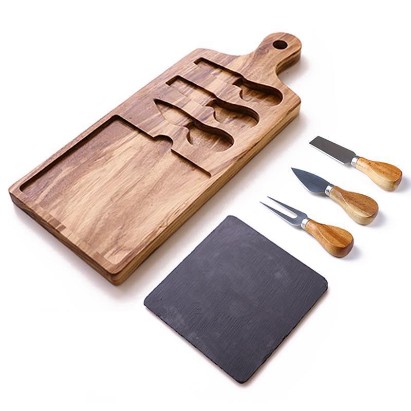 Kitchen Cutting Board Set For Meat Cheese And Party Serving