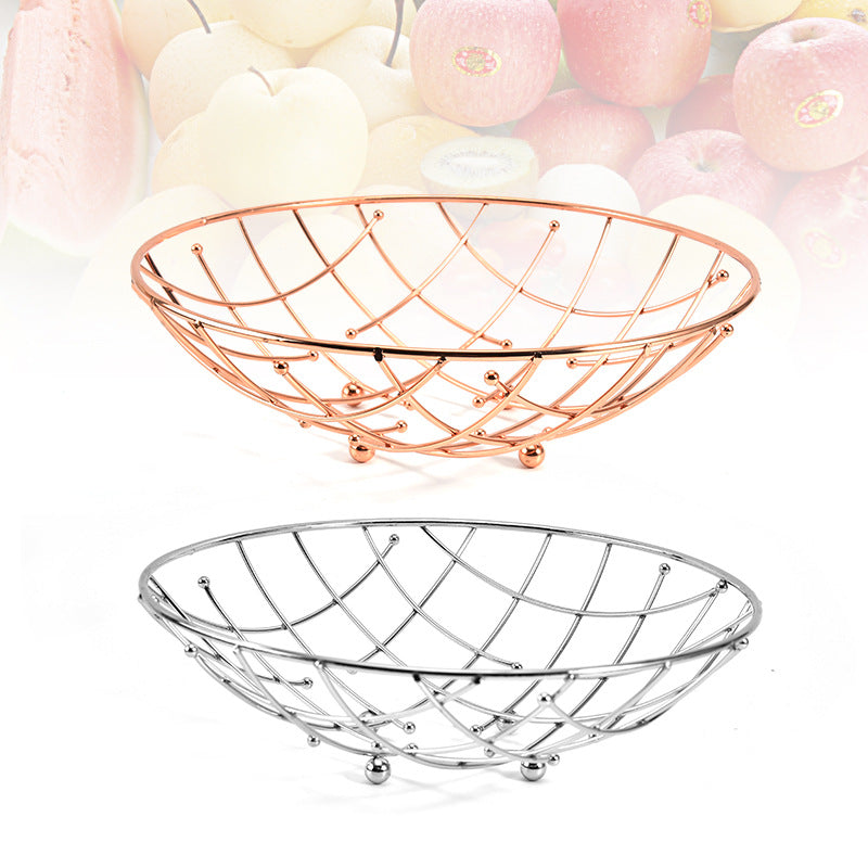 Multi-Purpose Fruit And Snack Storage Basket For Home Use