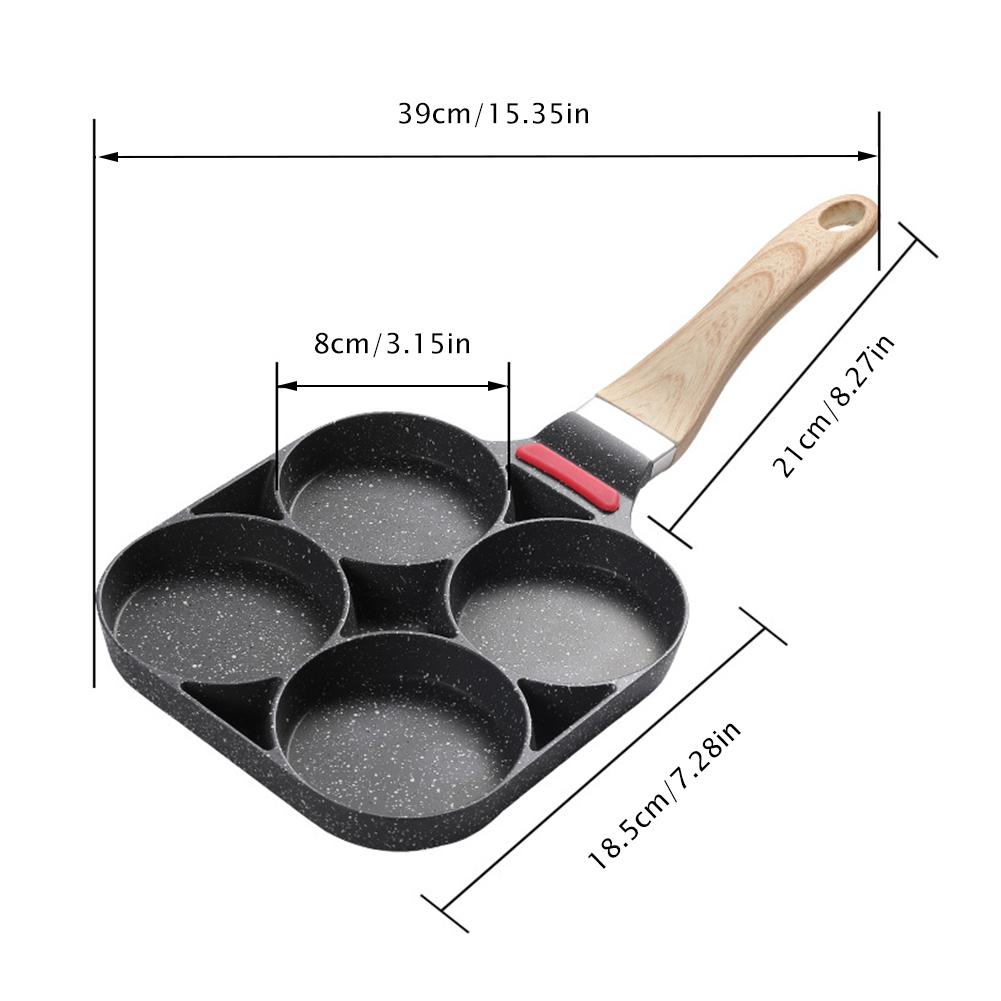 Small Household Nonstick Fried Egg Omelette Pan