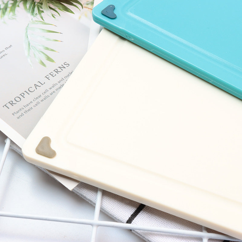 Four-Piece Household Thickened Plastic Cutting Board Set