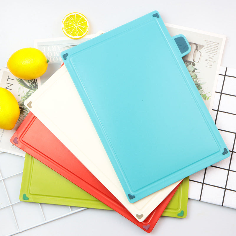 Four-Piece Household Thickened Plastic Cutting Board Set