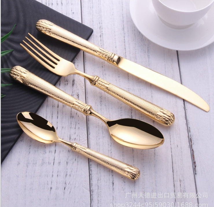 Four Piece Stainless Steel Cutlery Set
