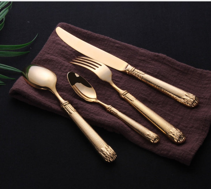 Four Piece Stainless Steel Cutlery Set