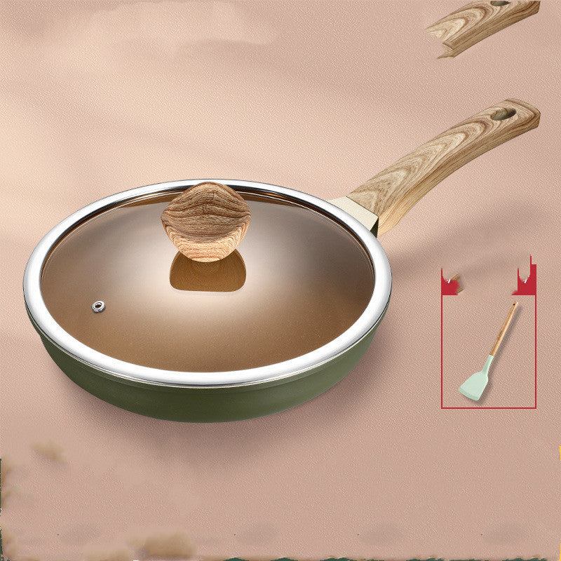 Household Maifan Stone Nonstick Multifunctional Frying Pan