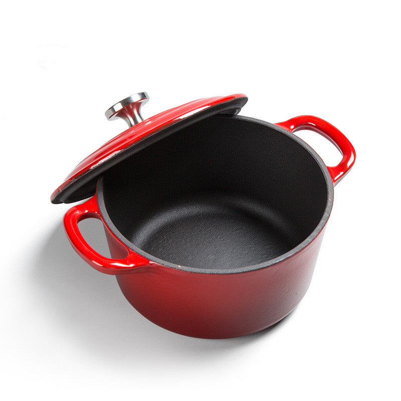 Enamel Cast Iron Universal Stock Stew Pot