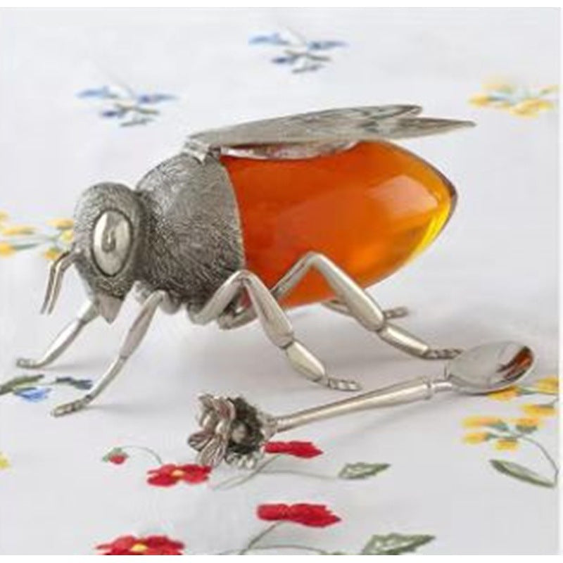 Cute Small Bee Simulation Jars Decorative Indoor Outdoor Ornaments