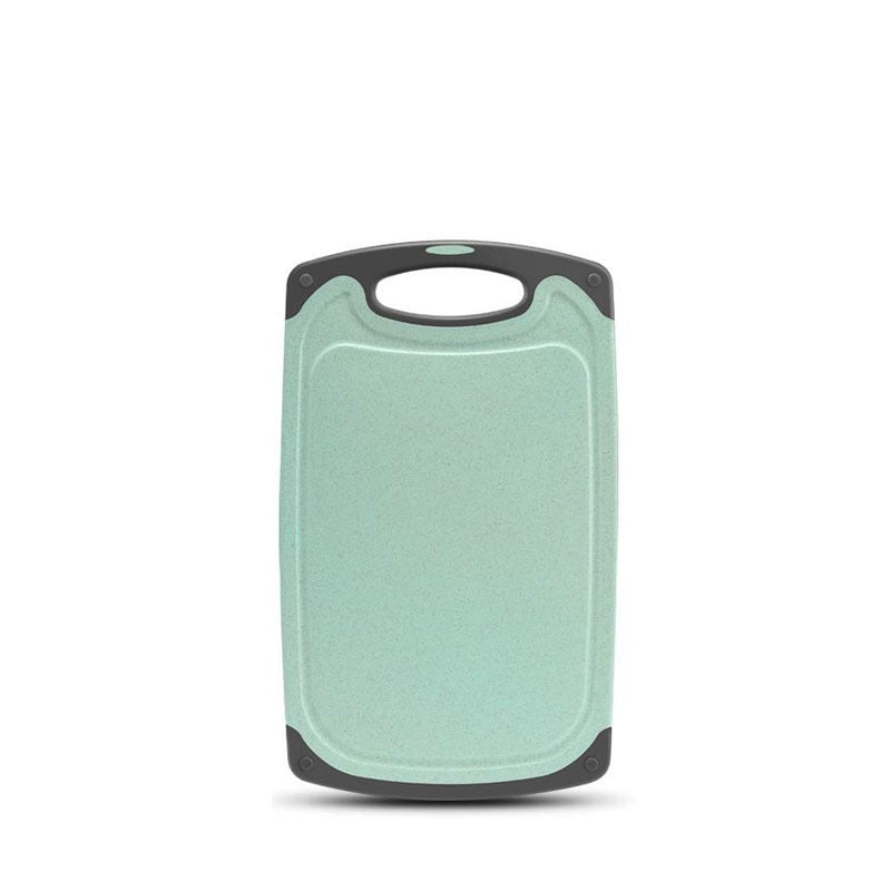 Green Wheat Straw Plastic Cutting Board For Fruit And Kitchen Use