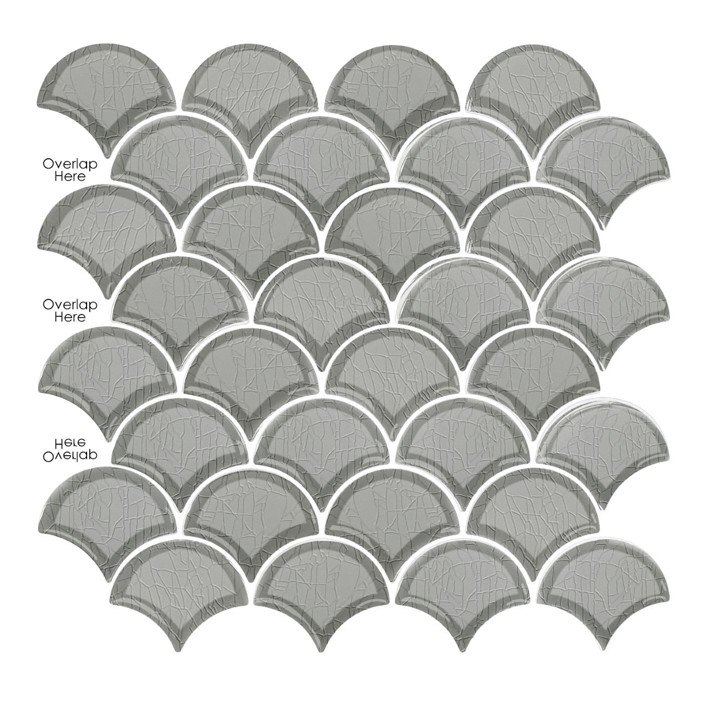 3D Self-adhesive Crystal Epoxy Wall Stickers For Kitchen Decor