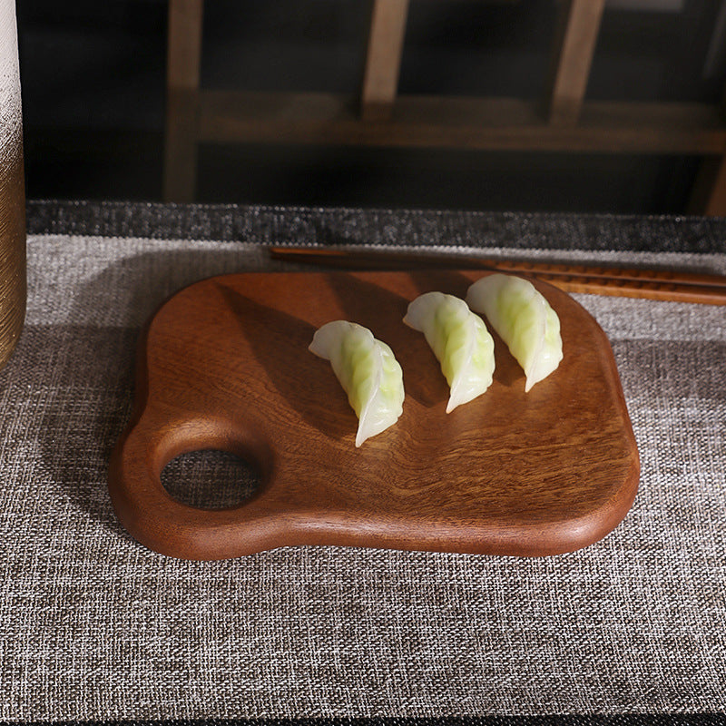 Ebony Solid Wood Kitchen Cutting Board For Household Use