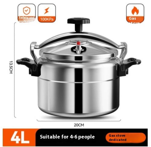 Large Capacity Explosion Proof Pressure Cooker For Home Gas Stove