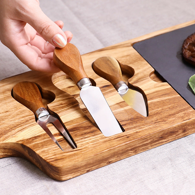 Kitchen Cutting Board Set For Meat Cheese And Party Serving