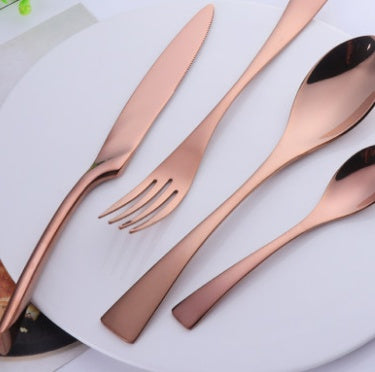 Household Stainless Steel Cutlery Four-Piece Set