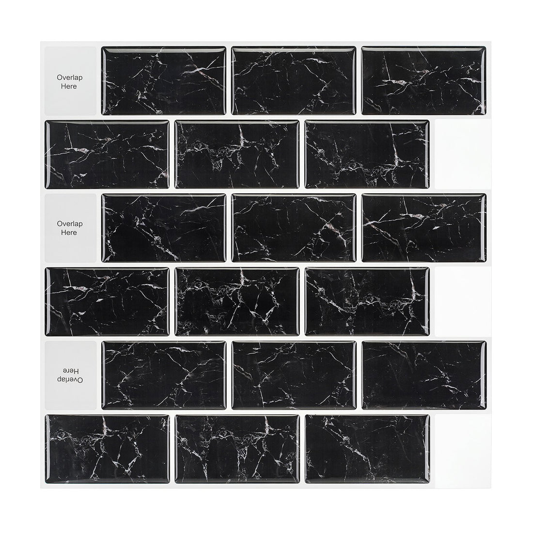 3D Self-adhesive Crystal Epoxy Wall Stickers For Kitchen Decor