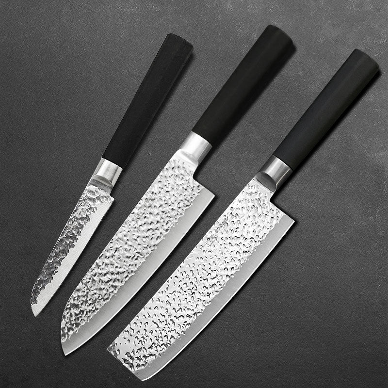 Chef Kitchen Knife With Rubber Non Slip Handle