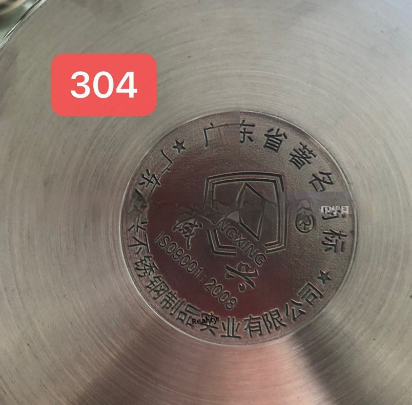 304 Stainless Steel High Pressure Cooker For Gas And Induction