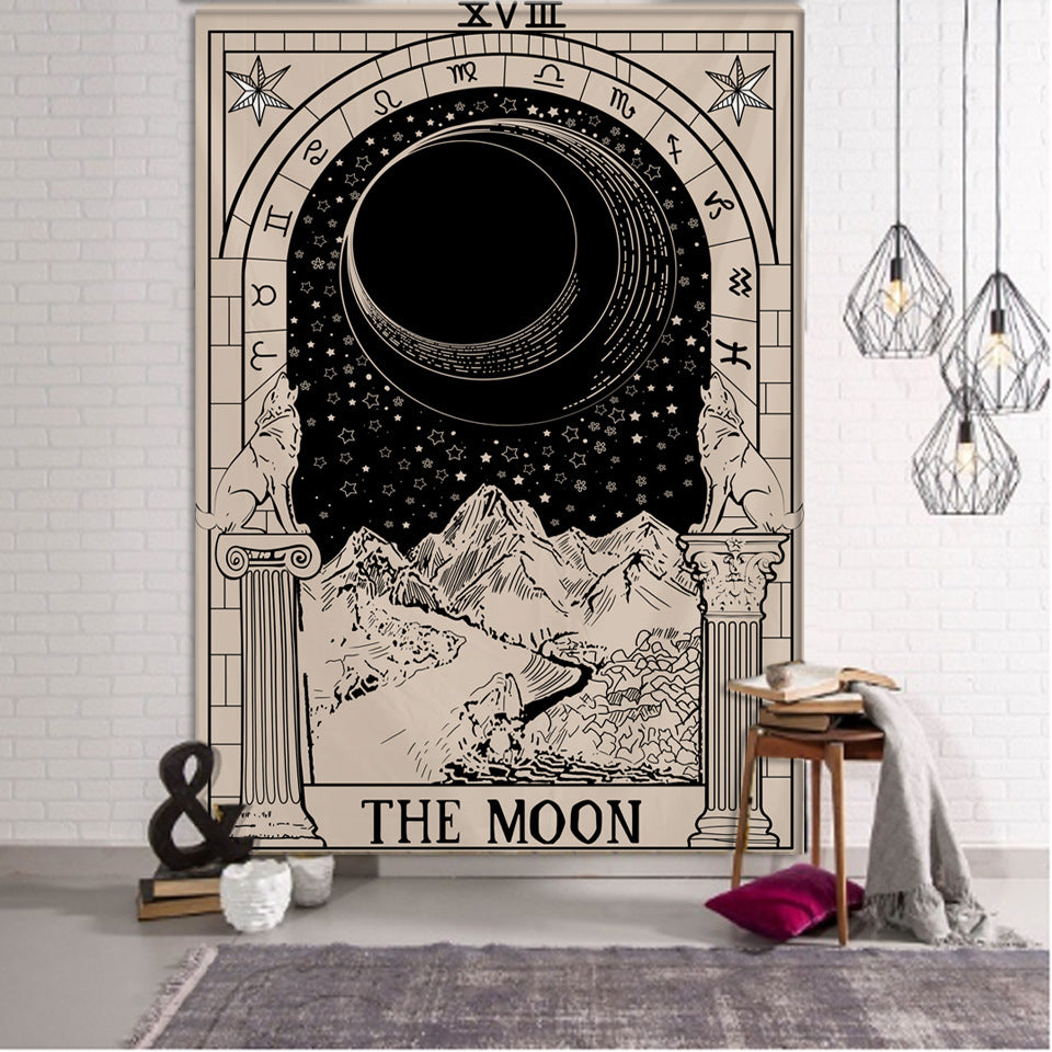 Witchcraft Decoration Skull Decoration Tapestry Home Decoration