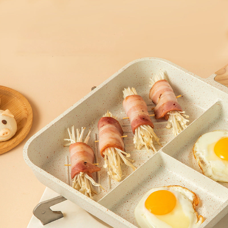 Medical Stone Nonstick Frying Pan For Eggs Omelets Steaks
