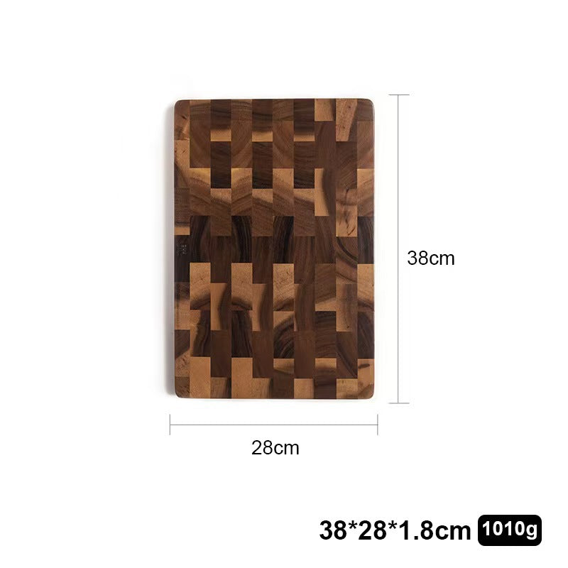 Acacia Mangium Solid Wood Chessboard Grid Cutting Board