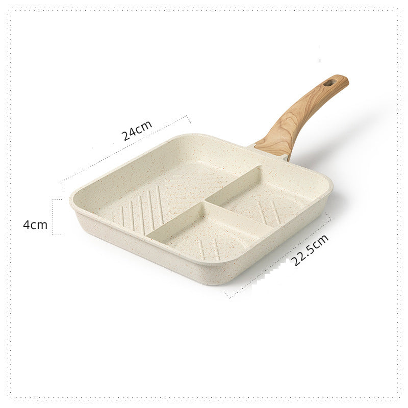 Medical Stone Nonstick Frying Pan For Eggs Omelets Steaks