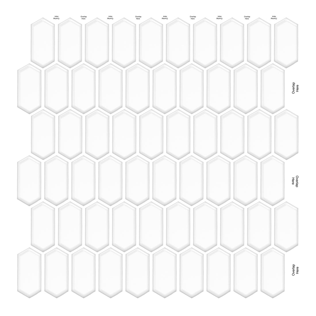 3D Self-adhesive Crystal Epoxy Wall Stickers For Kitchen Decor