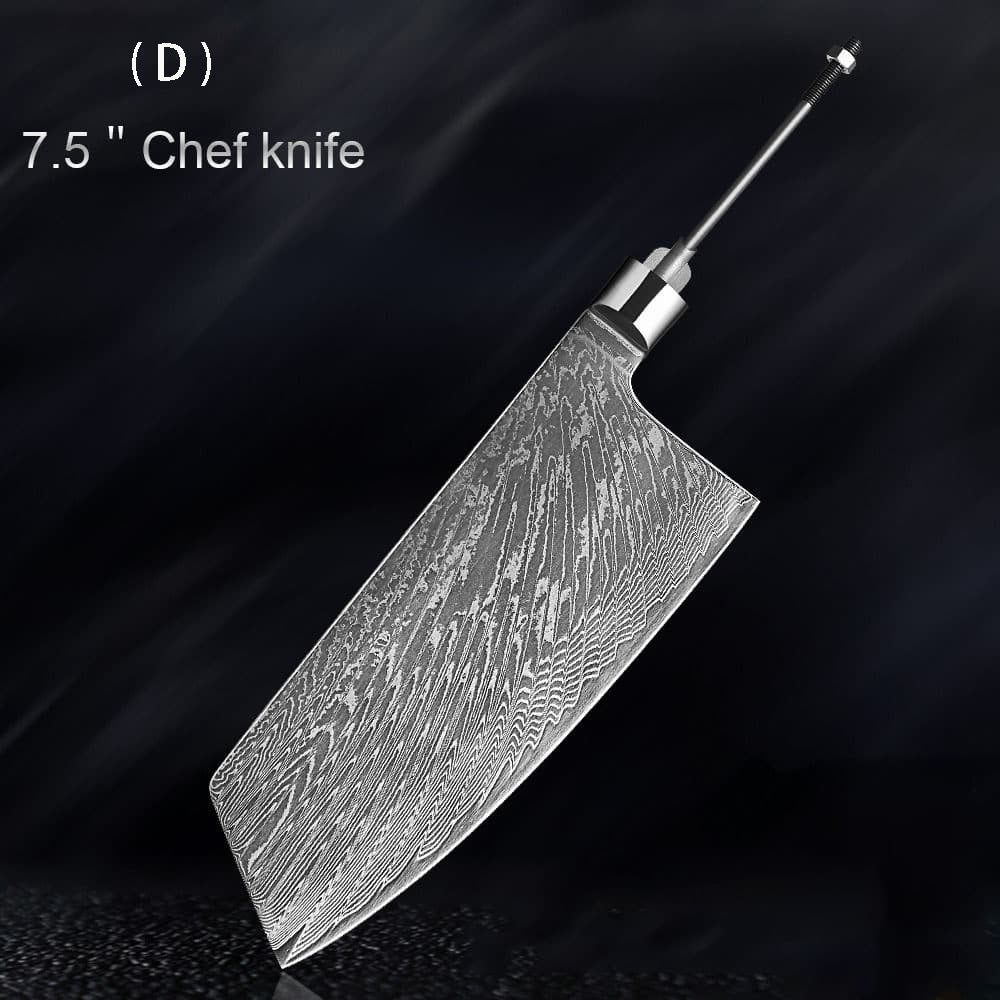 Damascus Knife Embryo High Hardness Kitchen Knives