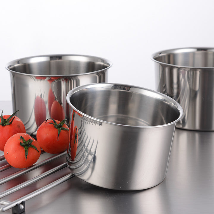 Stainless Steel Kitchenware Non-magnetic Stock Pot Seasoning Seasoning Box