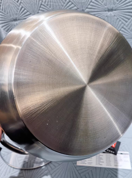 304 Stainless Steel Thickened Large Capacity Stock Pot With Double Handles